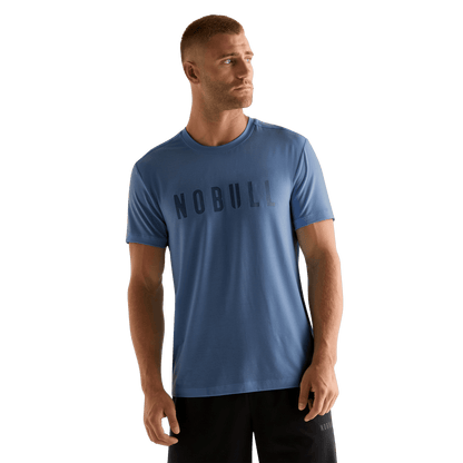 NOBULL Men's Coastal Blue NOBULL Tee