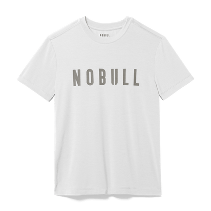 NOBULL Men's White NOBULL Tee