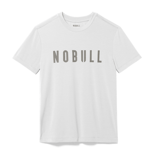NOBULL Men's White NOBULL Tee