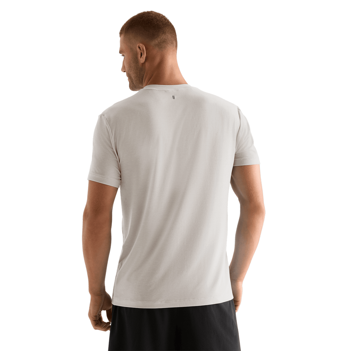 NOBULL Men's Oatmeal NOBULL Tee