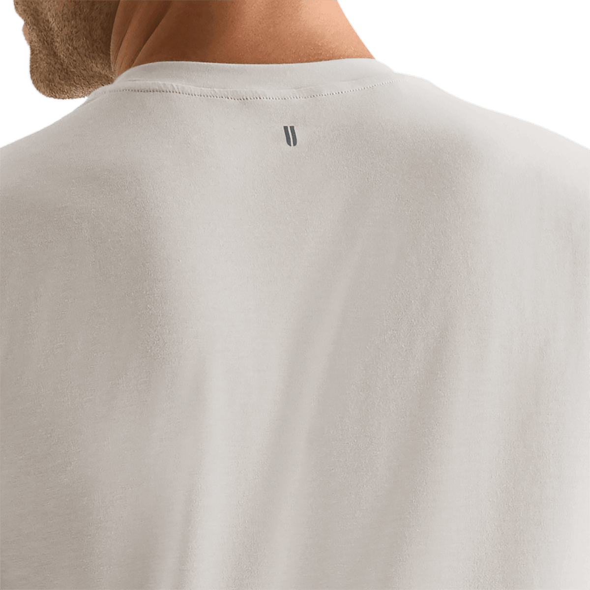 NOBULL Men's Oatmeal NOBULL Tee