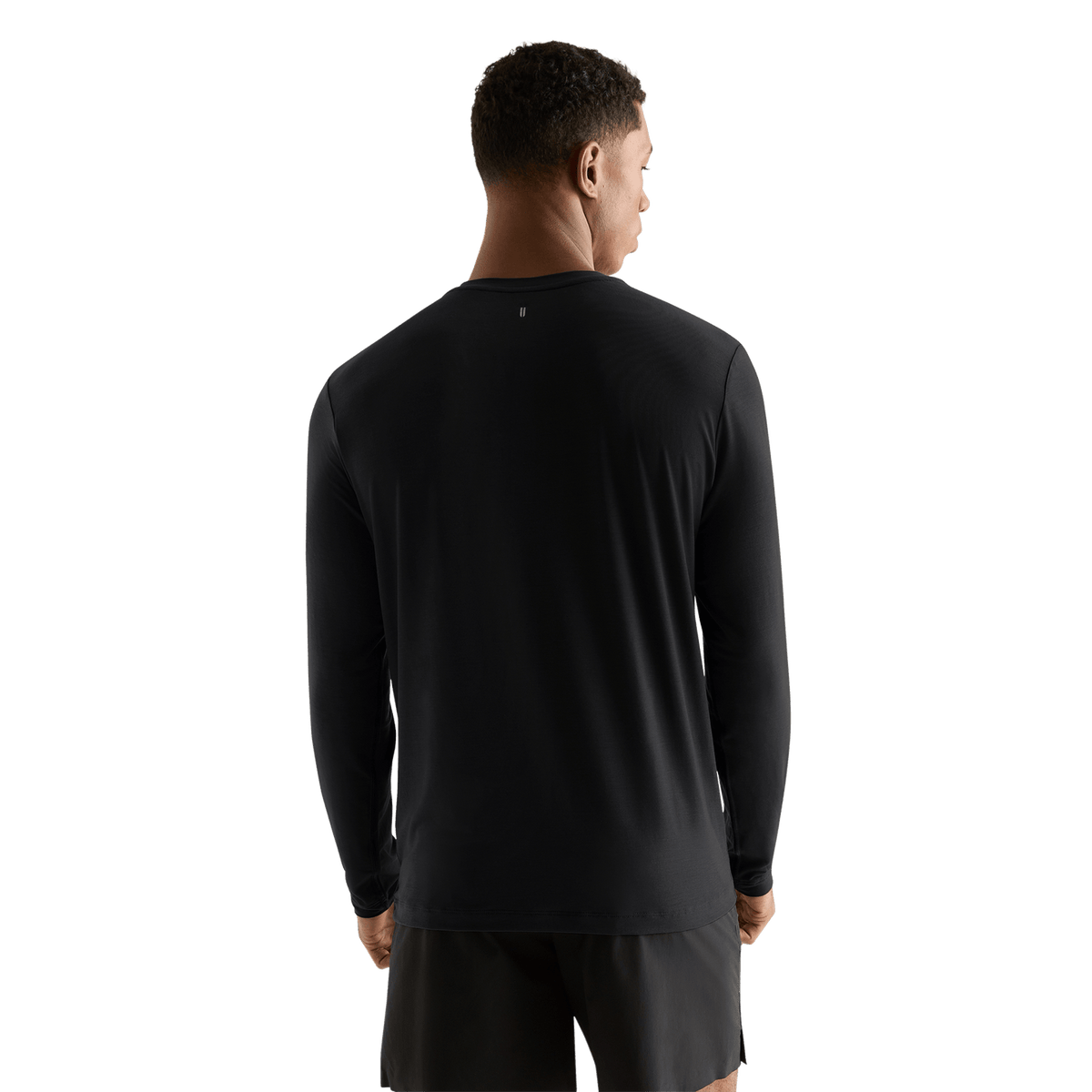 NOBULL Men's Black NOBULL Long Sleeve Tee