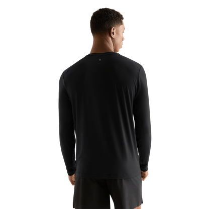 NOBULL Men's Black NOBULL Long Sleeve Tee
