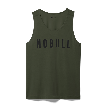 NOBULL Men's Dark Army NOBULL Tank Top