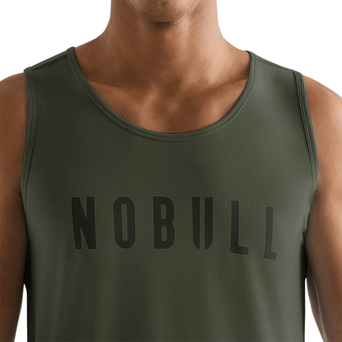 NOBULL Men's Dark Army NOBULL Tank Top