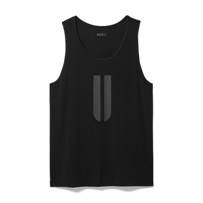 NOBULL Men's Black U Tank Top