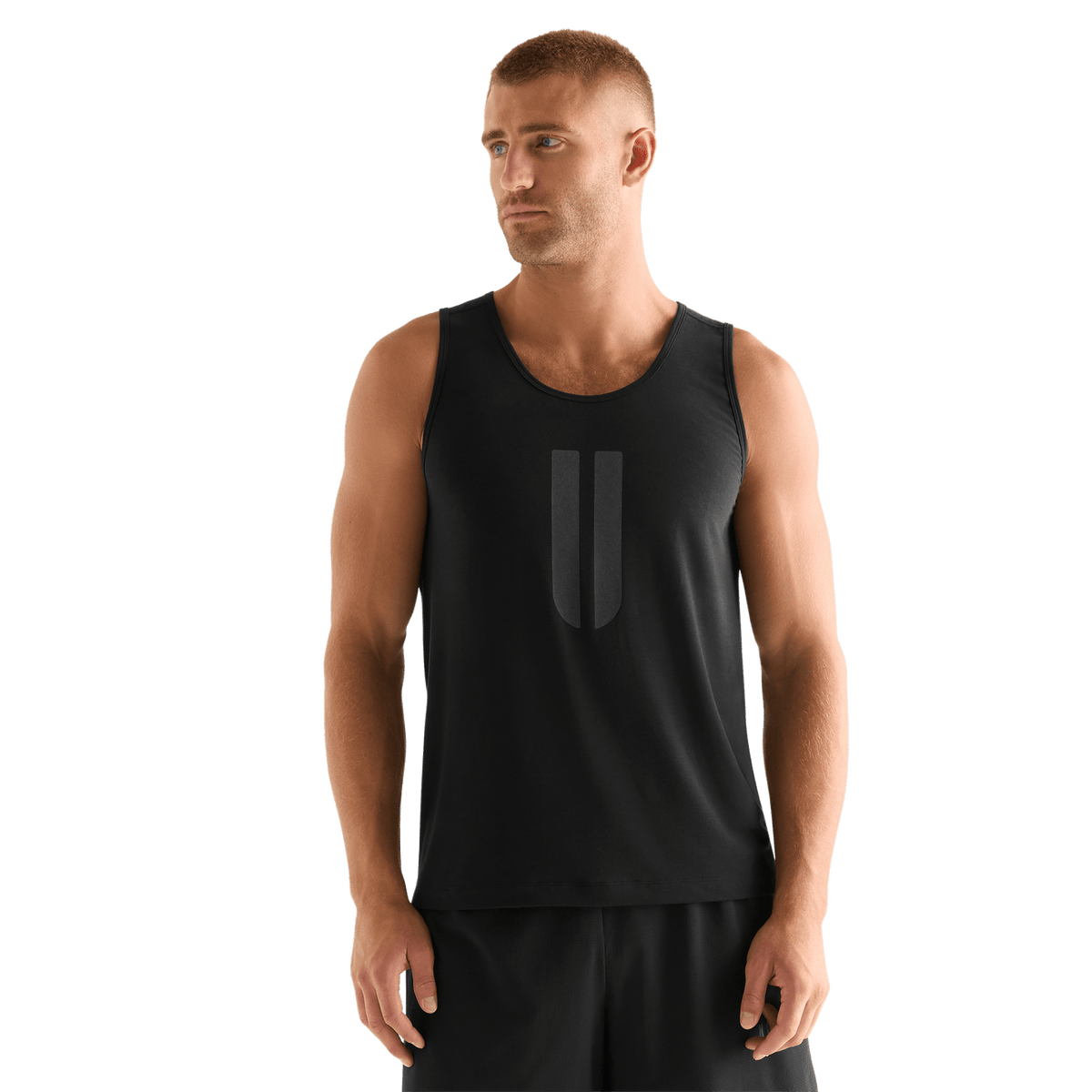 NOBULL Men's Black U Tank Top