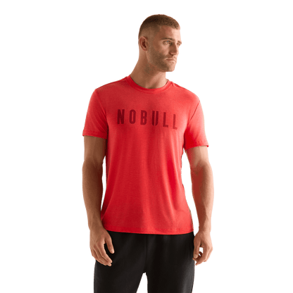 NOBULL Men's Crimson NOBULL Tee