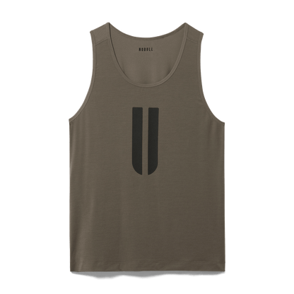 NOBULL Men's Dark Fallen Rock U Tank Top