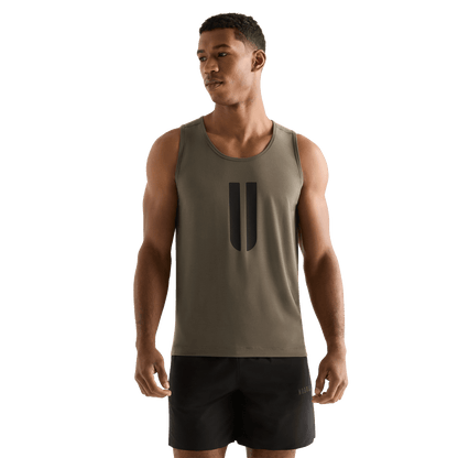 NOBULL Men's Dark Fallen Rock U Tank Top
