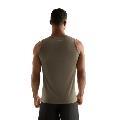 NOBULL Men's Dark Fallen Rock U Tank Top