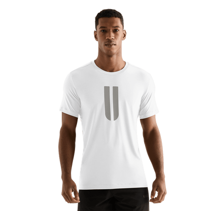 NOBULL Men's White U Tee