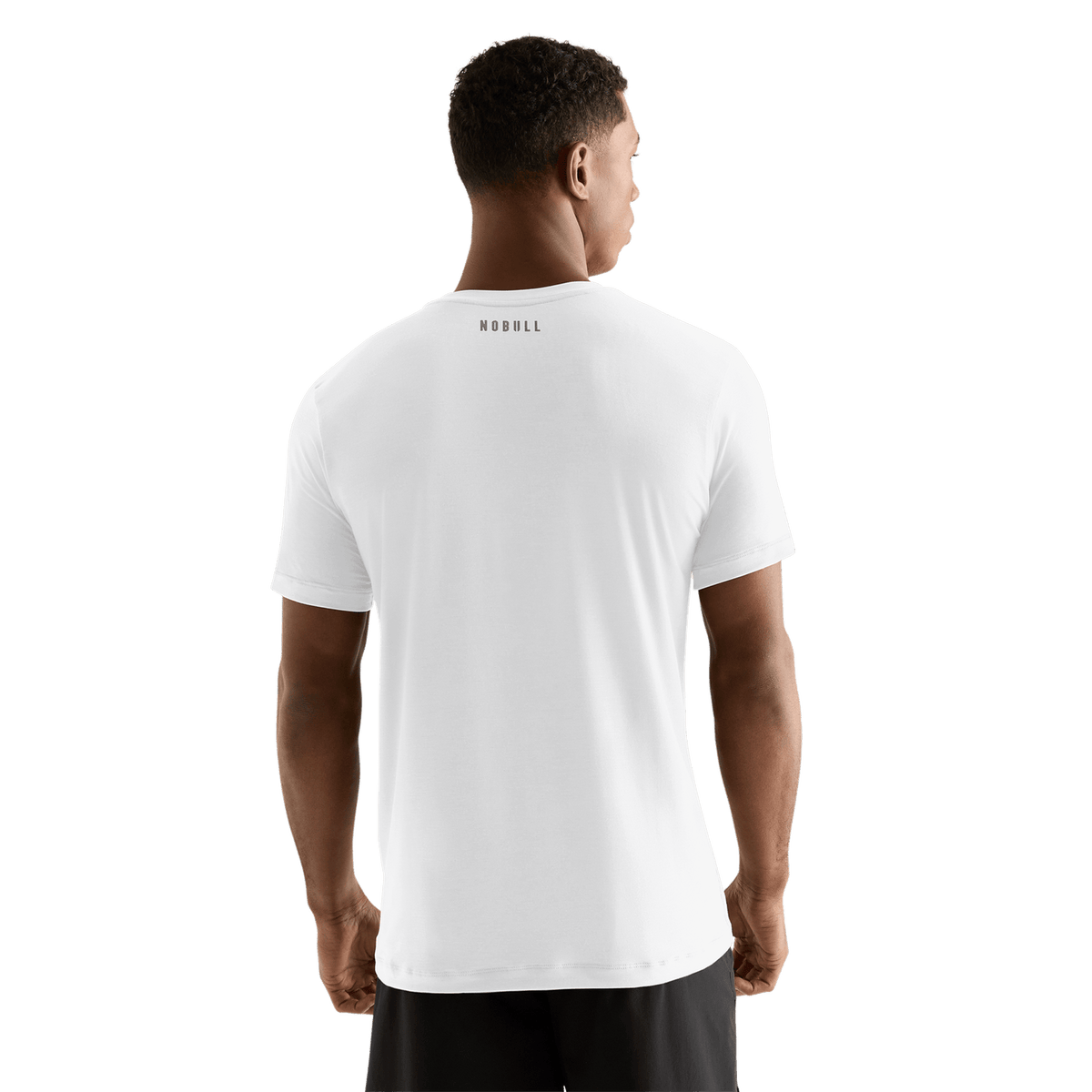 NOBULL Men's White U Tee