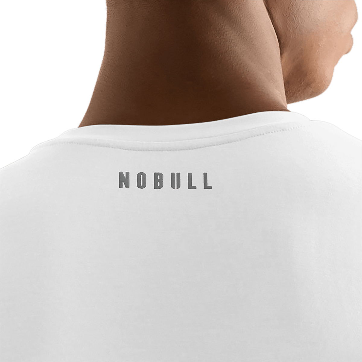 NOBULL Men's White U Tee