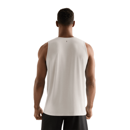 NOBULL Men's Oatmeal NOBULL Tank Top