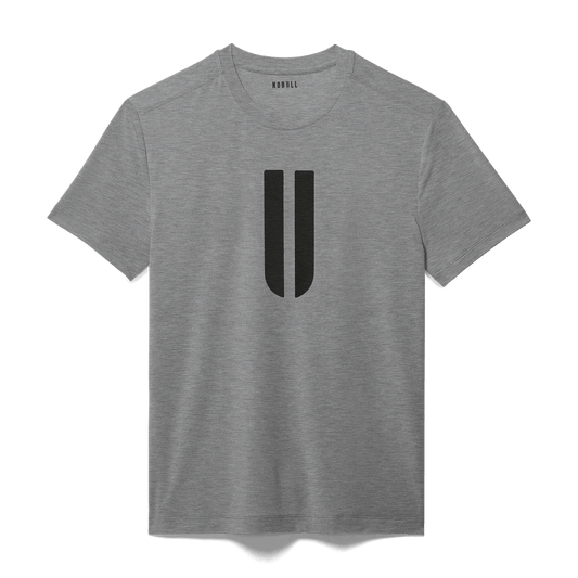 NOBULL Men's Heather Grey U Tee
