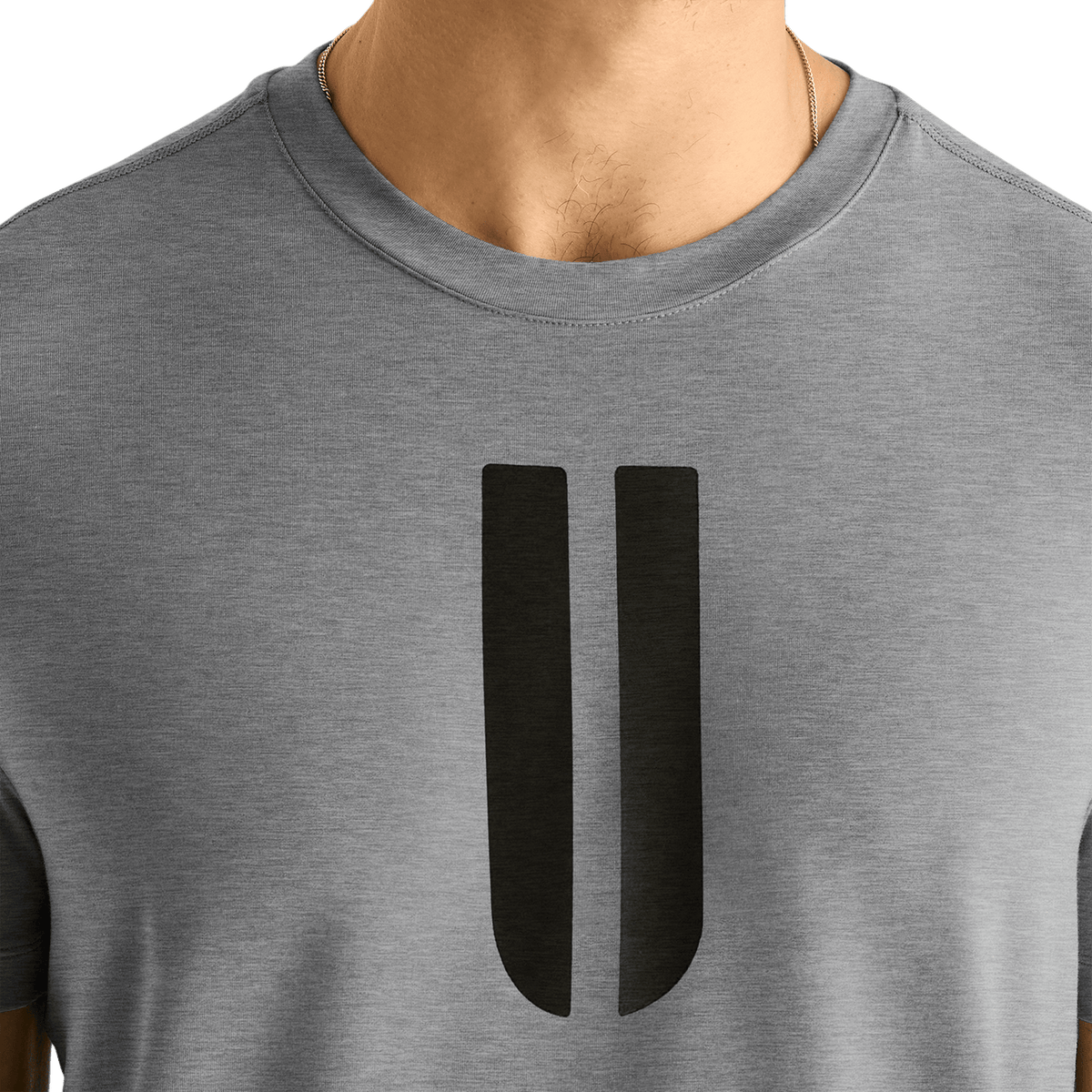 NOBULL Men's Heather Grey U Tee