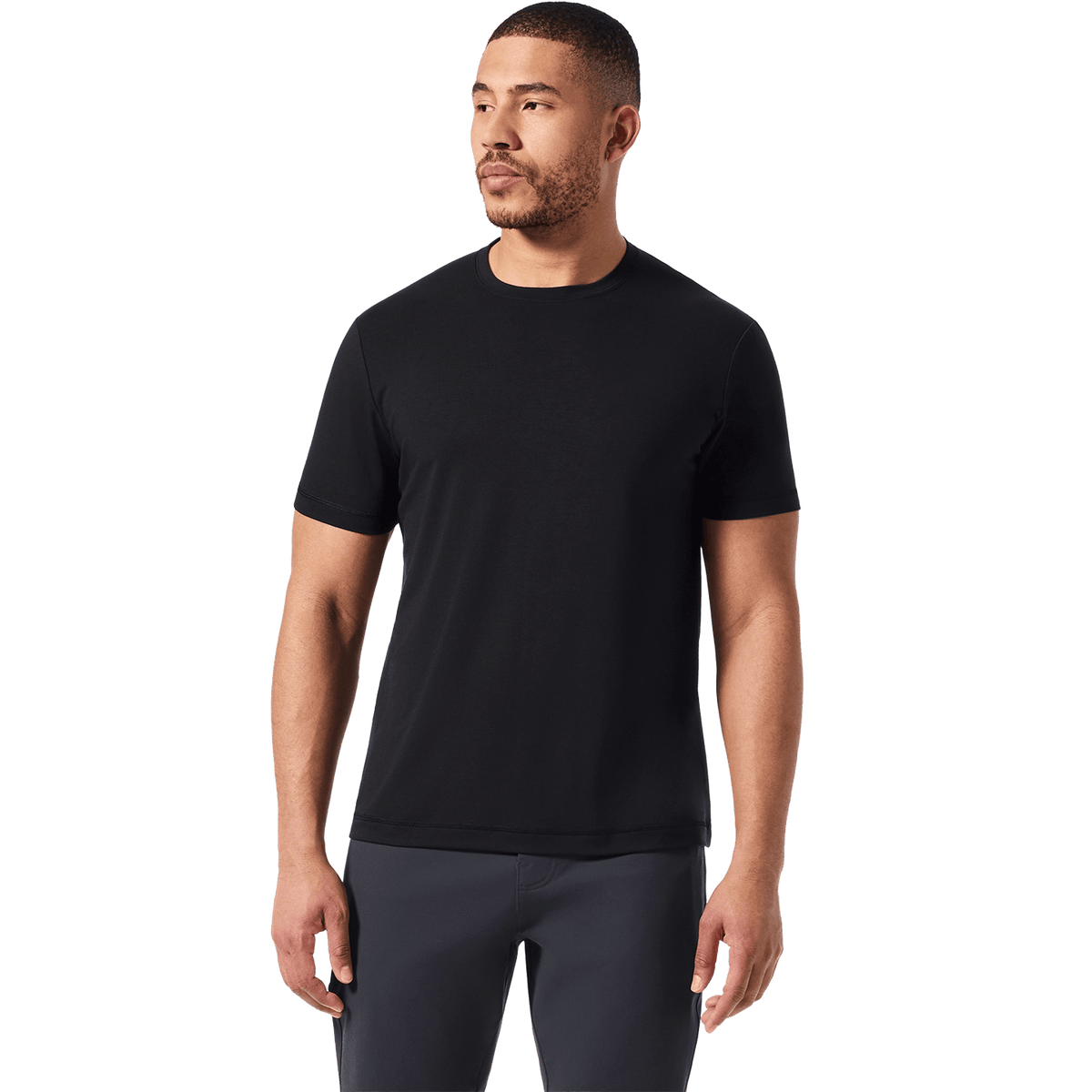 NOBULL Men's Black Adapt Tee  X Public Rec