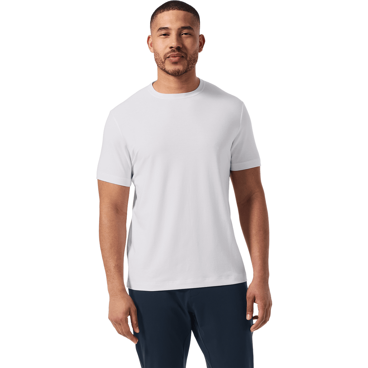 NOBULL Men's White Adapt Tee  X Public Rec