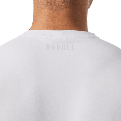 NOBULL Men's White Adapt Tee  X Public Rec