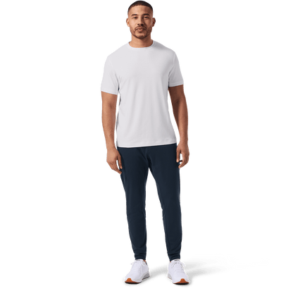 NOBULL Men's White Adapt Tee  X Public Rec