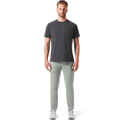 NOBULL Men's Charcoal Heather Adapt Tee  X Public Rec