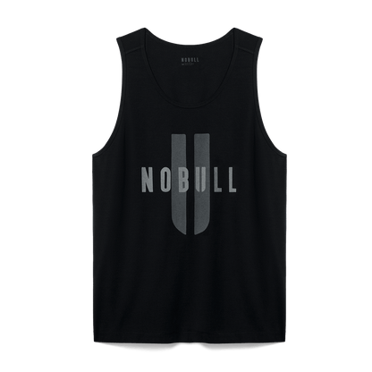 NOBULL Men's Black NOBULL U Tank Top
