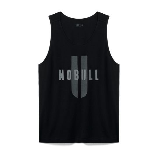 NOBULL Men's Black NOBULL U Tank Top