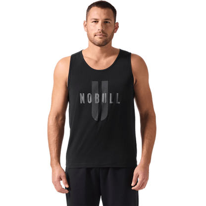 NOBULL Men's Black NOBULL U Tank Top