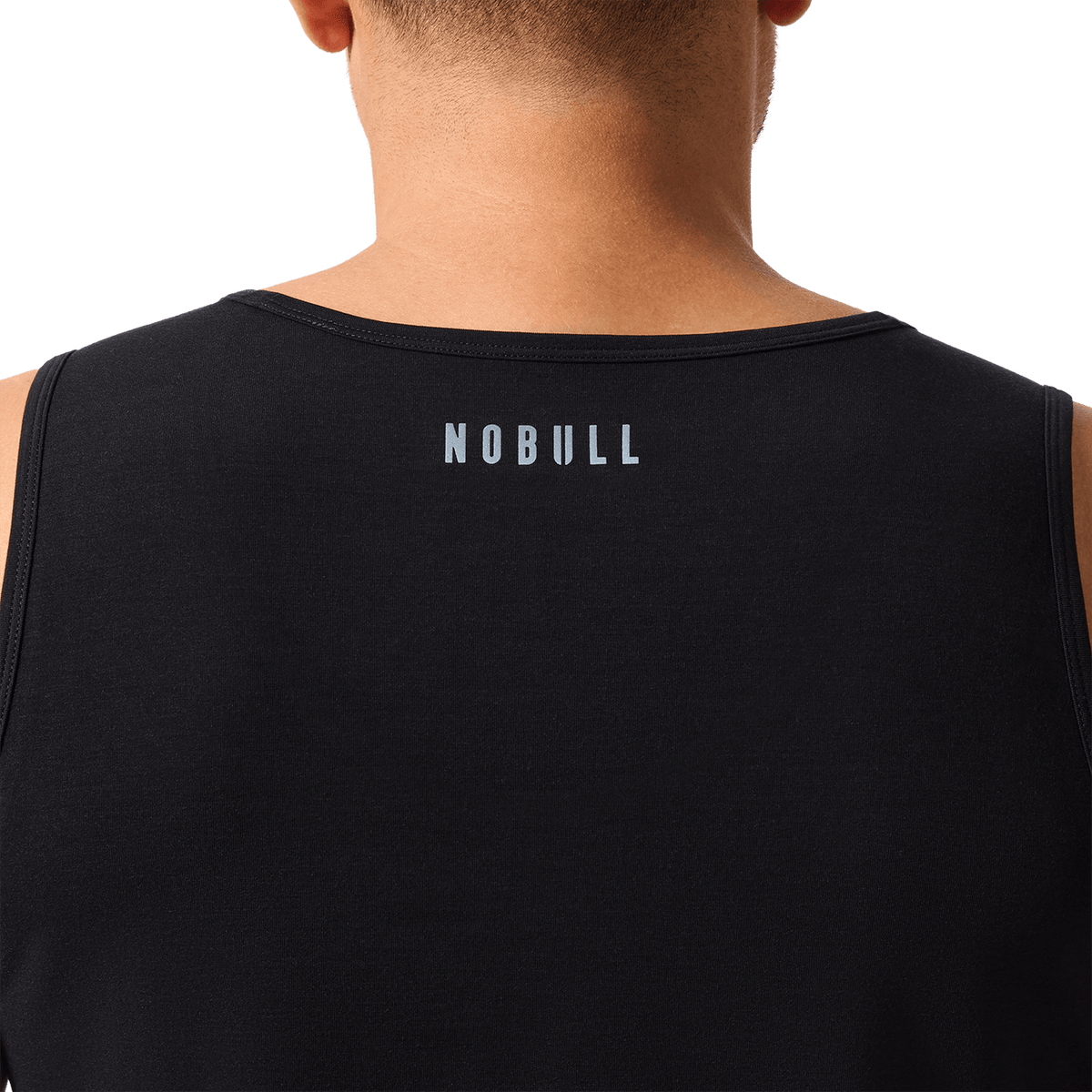 NOBULL Men's Black NOBULL U Tank Top