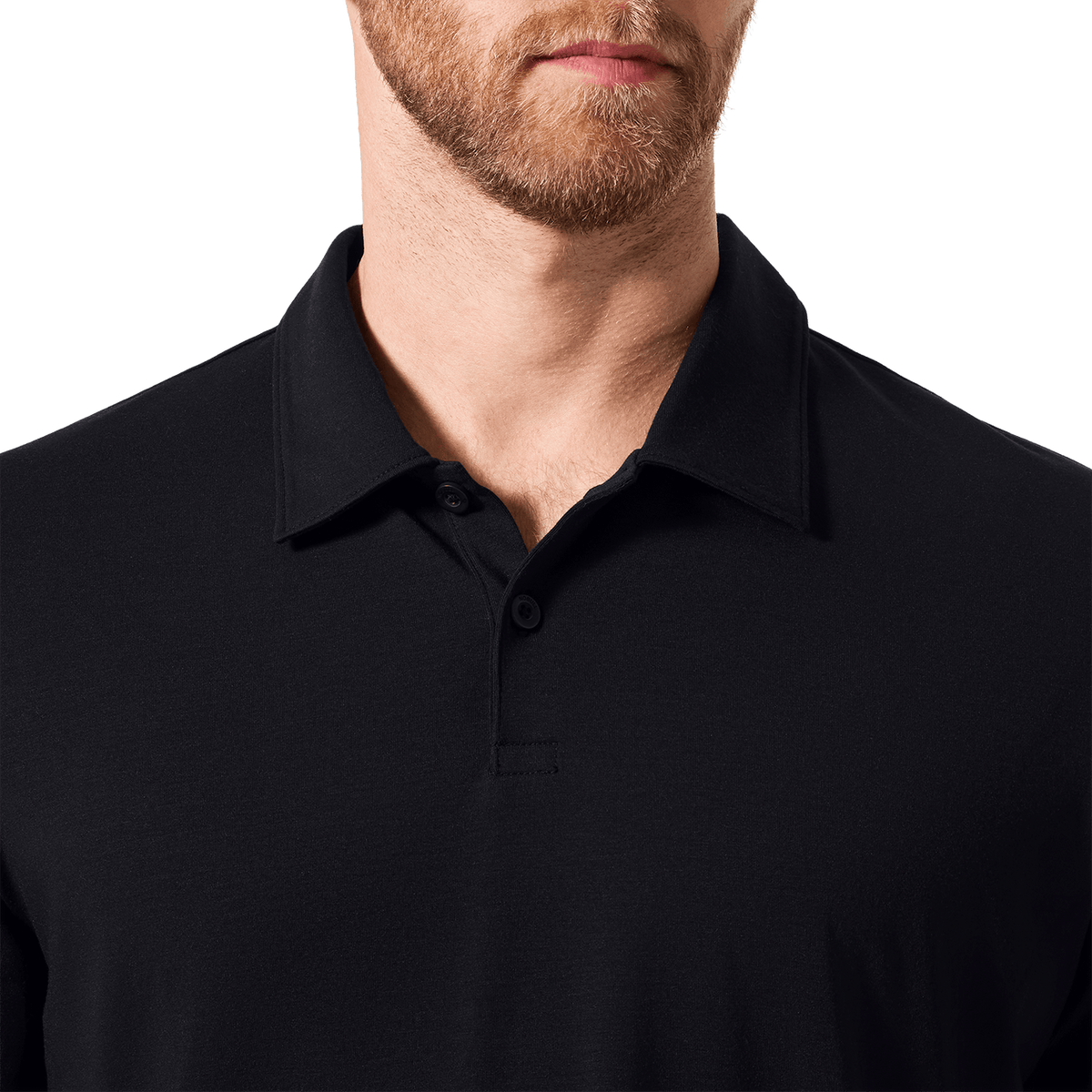 NOBULL Men's Black Adapt Polo  X Public Rec