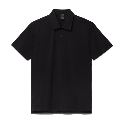 NOBULL Men's Black Adapt Polo  X Public Rec