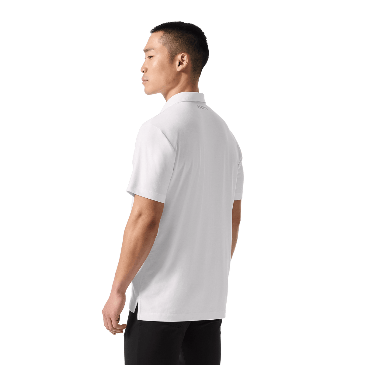 NOBULL Men's White Adapt Polo  X Public Rec