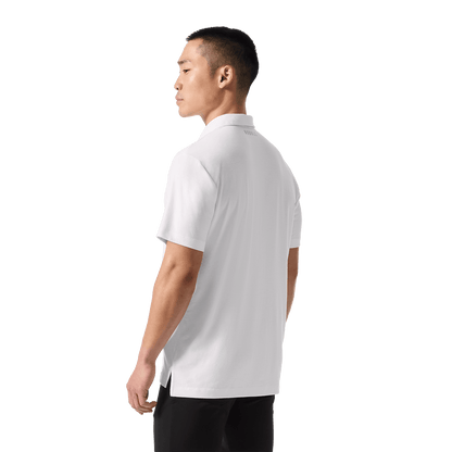 NOBULL Men's White Adapt Polo  X Public Rec