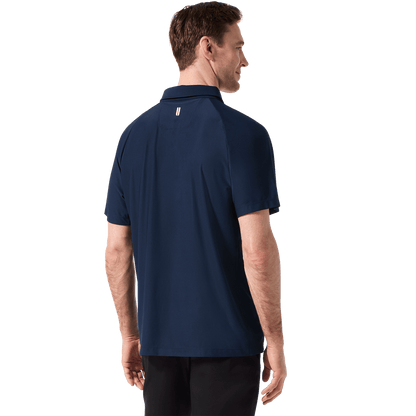 NOBULL Men's Night Navy All Fore It Polo  X Public Rec