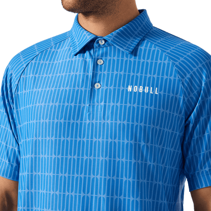 NOBULL Men's Pacific Coast U Repeat All Fore It Polo  X Public Rec
