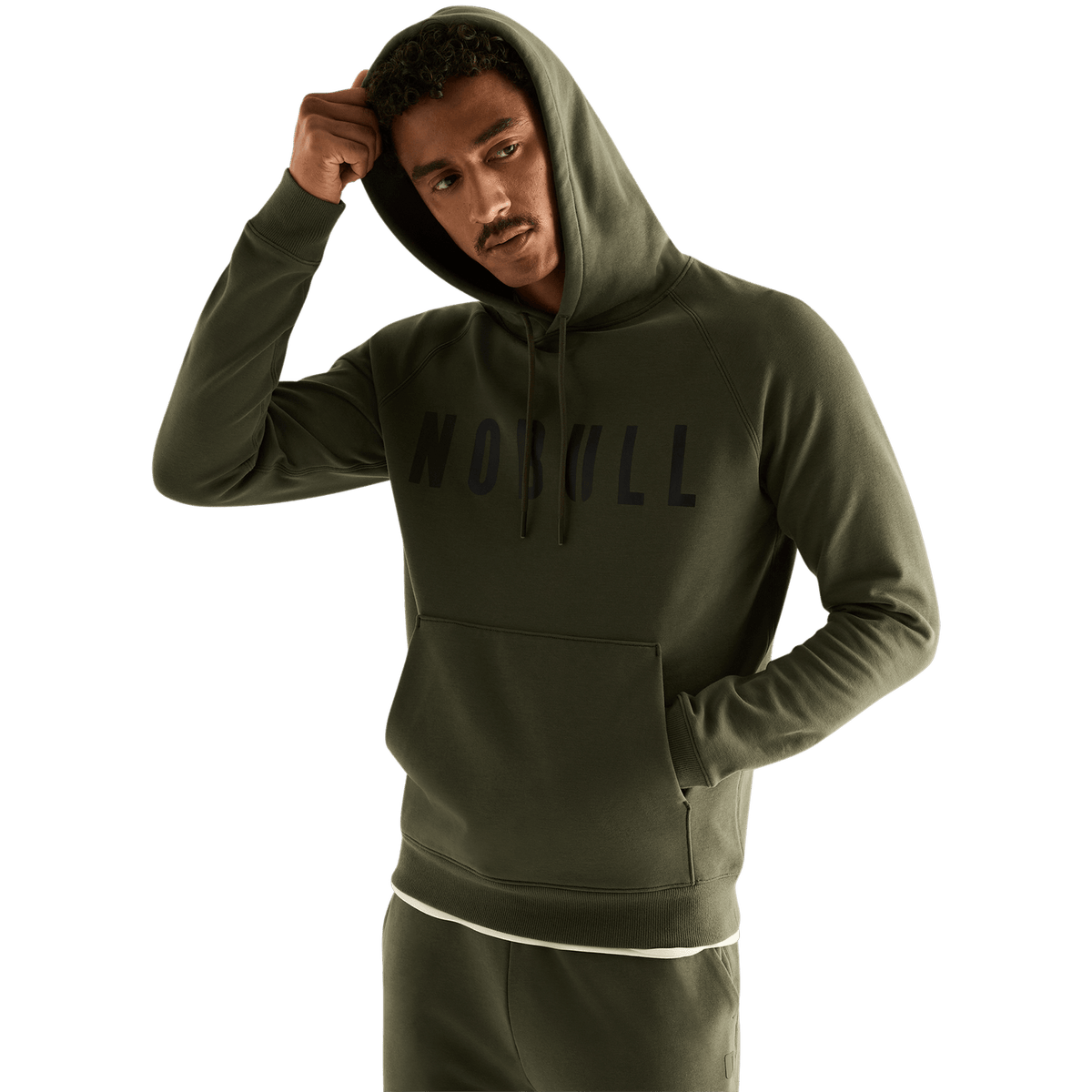 NOBULL Men's Dark Army NOBULL Hoodie