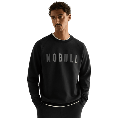 NOBULL Men's Black NOBULL Crew