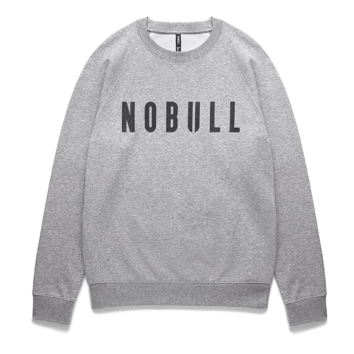 NOBULL Men's Grey Heather NOBULL Crew