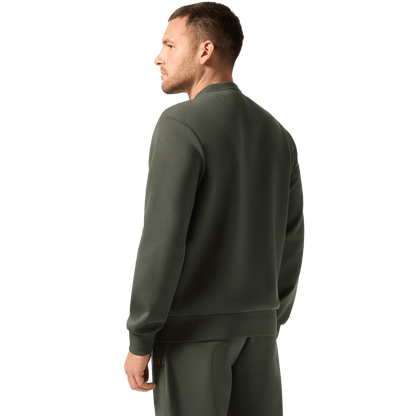 NOBULL Men's Dark Army Elements Crew Sweatshirt