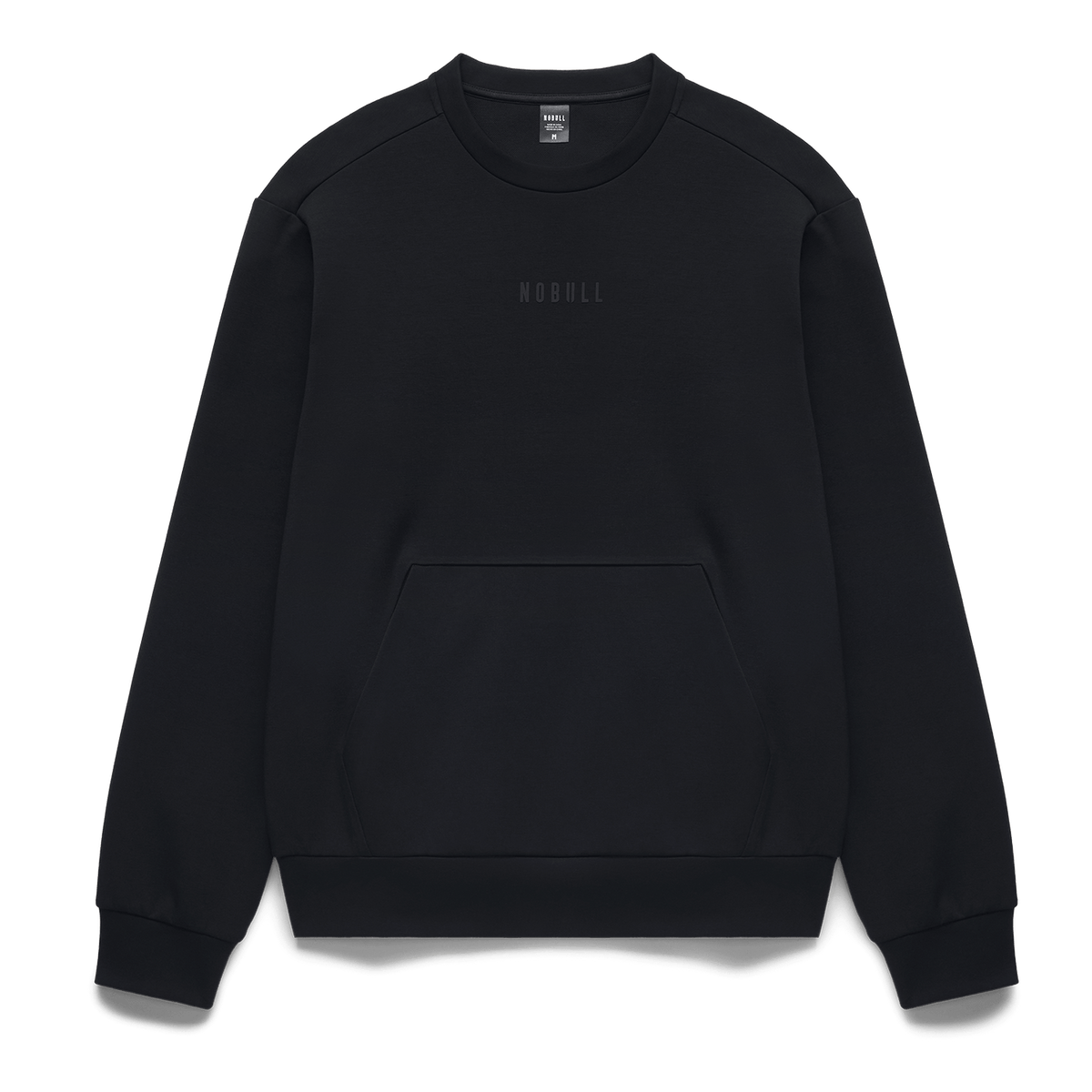 NOBULL Men's Black Elements Crew Sweatshirt