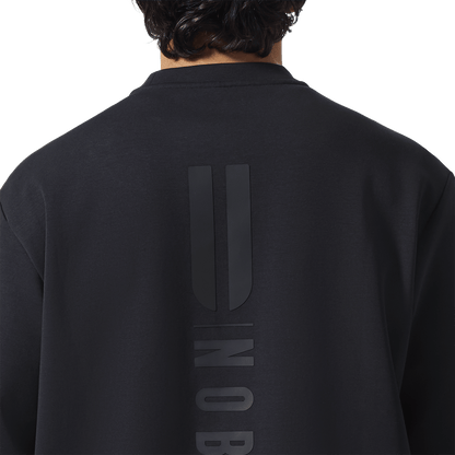 NOBULL Men's Black Elements Crew Sweatshirt