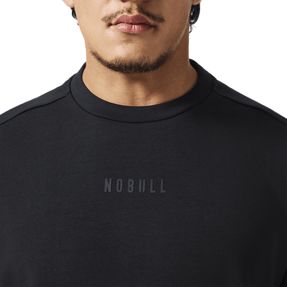 NOBULL Men's Black Elements Crew Sweatshirt