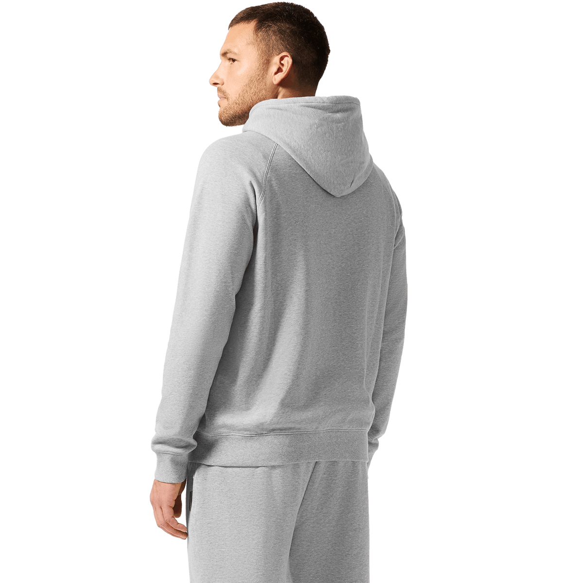 NOBULL Men's Grey Heather NOBULL Hoodie