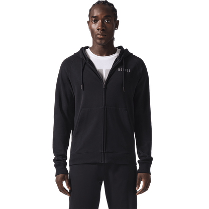 NOBULL Men's Black NOBULL Full Zip Hoodie