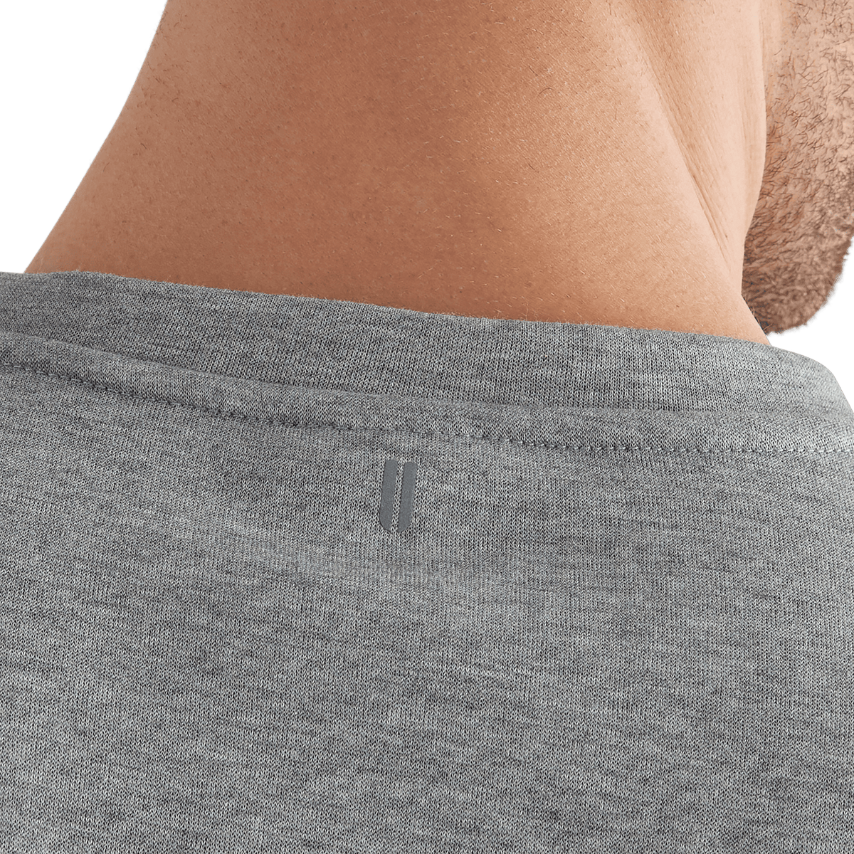 NOBULL Men's Heather Gray NOBULL Crew Sweatshirt