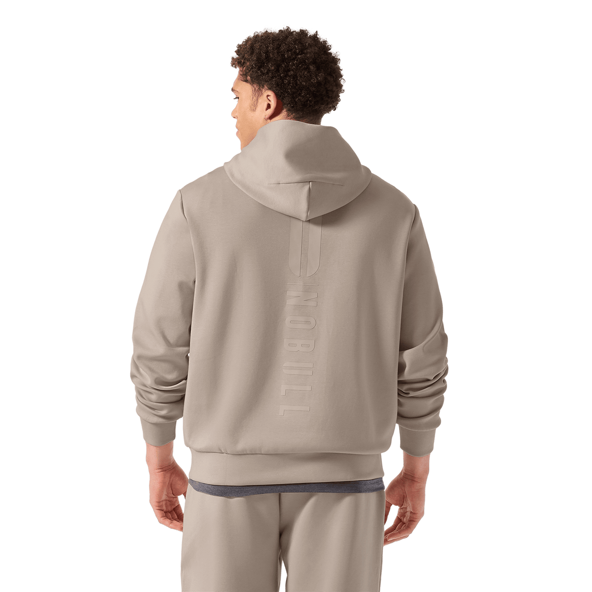NOBULL Men's Taupe Elements Hoodie