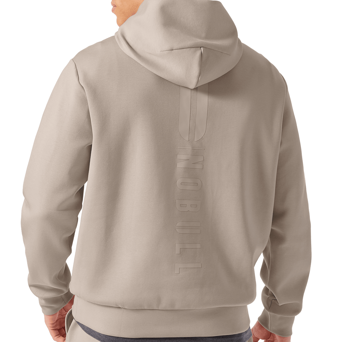 NOBULL Men's Taupe Elements Hoodie