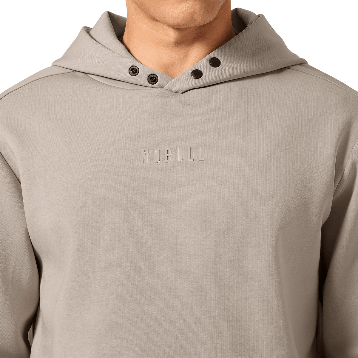 NOBULL Men's Taupe Elements Hoodie
