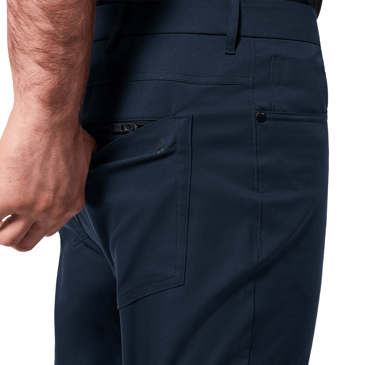 NOBULL Men's Navy Dealmaker 5-Pocket Pant  X Public Rec